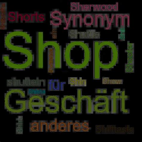 shopsynonym|anderes wort für shop.